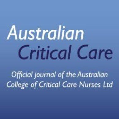 Logo for Australian Critical Care, the official journal of the Australian College of Critical Care Nurses Ltd.