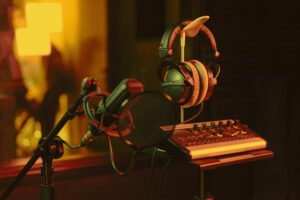Audiobook recording studio